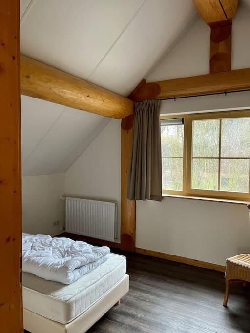Unieke Houten Villa Met Sauna In Twente - 6P Den Ham Kültér fotó