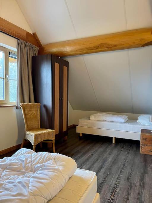 Unieke Houten Villa Met Sauna In Twente - 6P Den Ham Kültér fotó