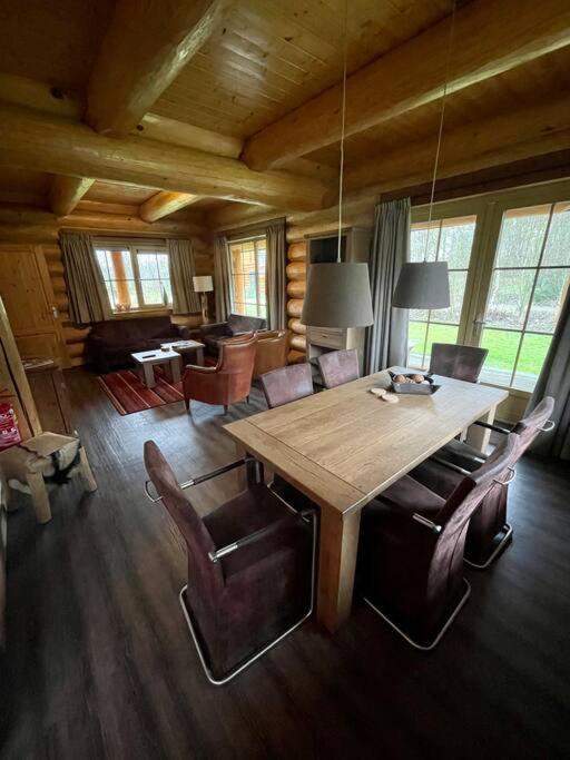 Unieke Houten Villa Met Sauna In Twente - 6P Den Ham Kültér fotó