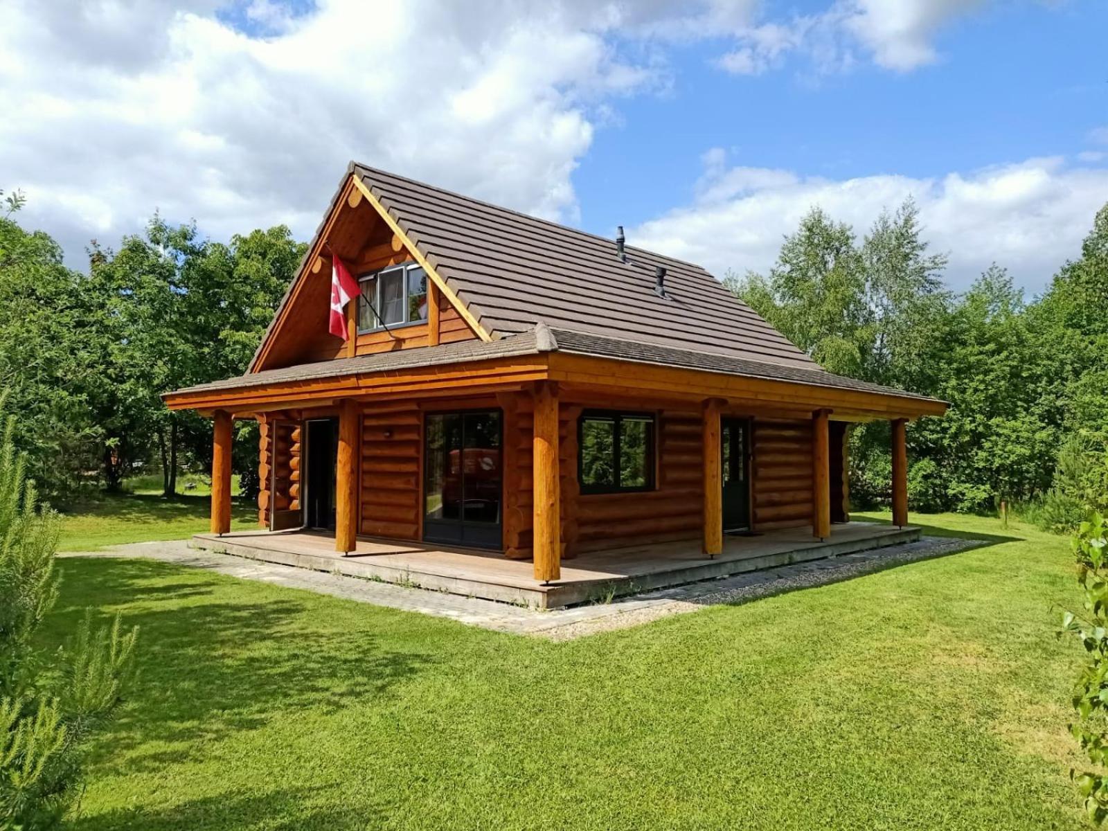 Unieke Houten Villa Met Sauna In Twente - 6P Den Ham Kültér fotó