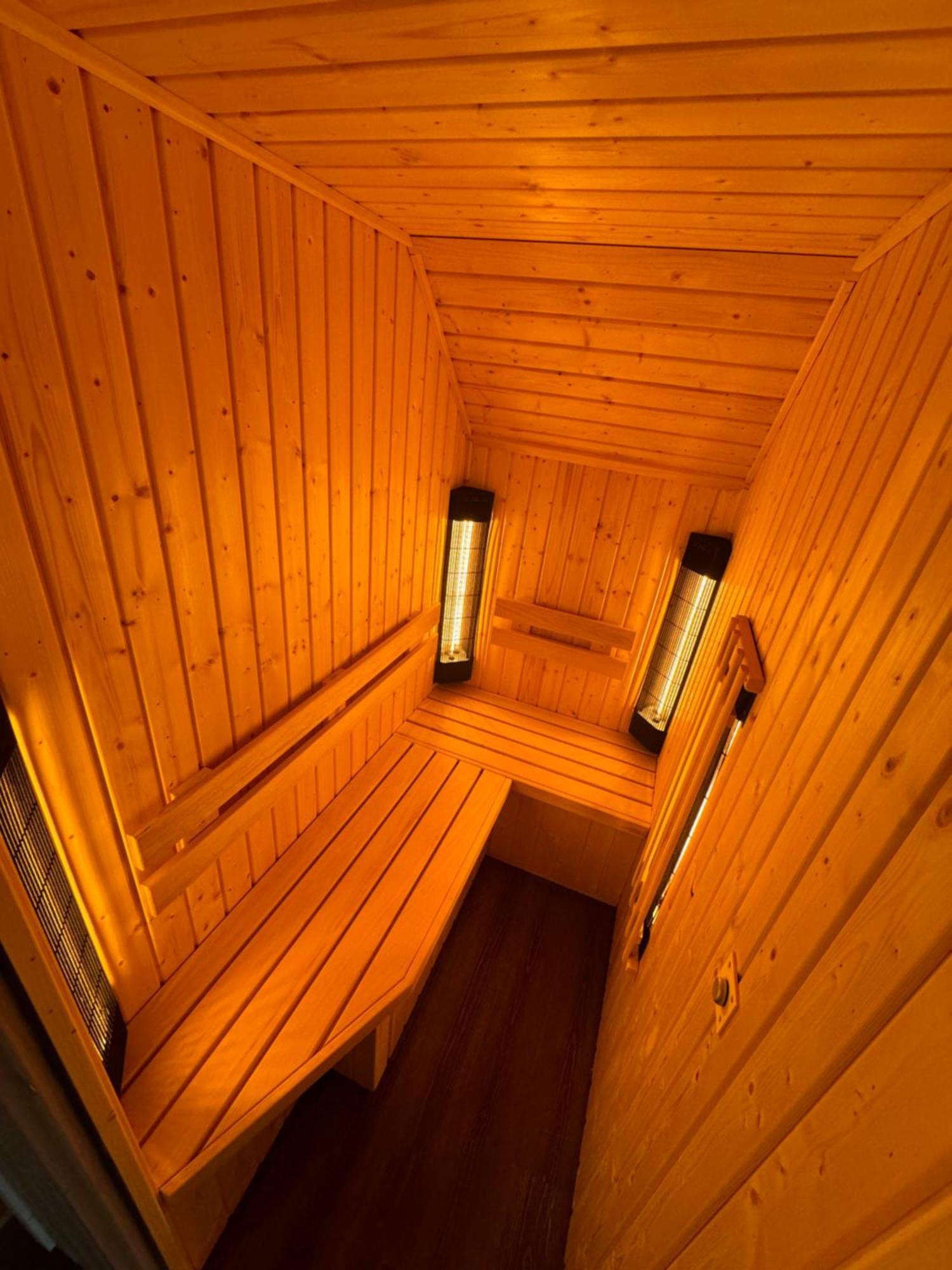 Unieke Houten Villa Met Sauna In Twente - 6P Den Ham Kültér fotó