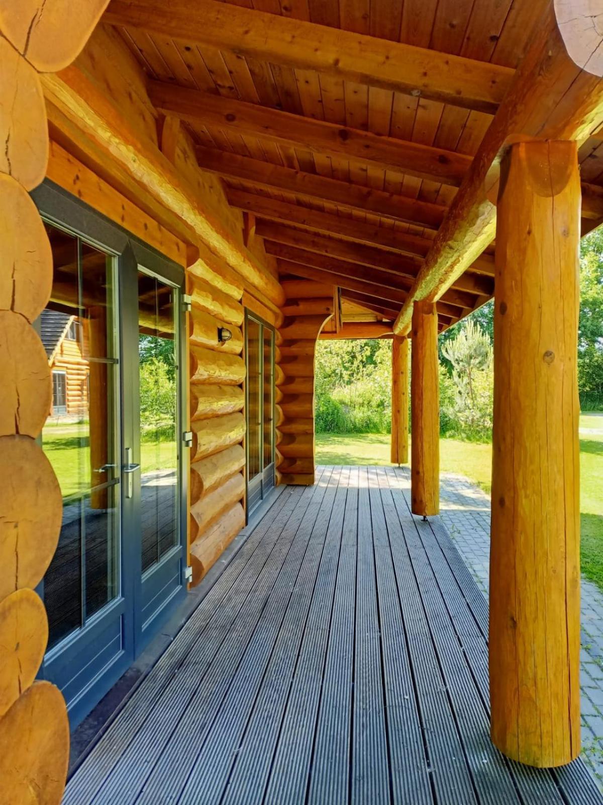 Unieke Houten Villa Met Sauna In Twente - 6P Den Ham Kültér fotó