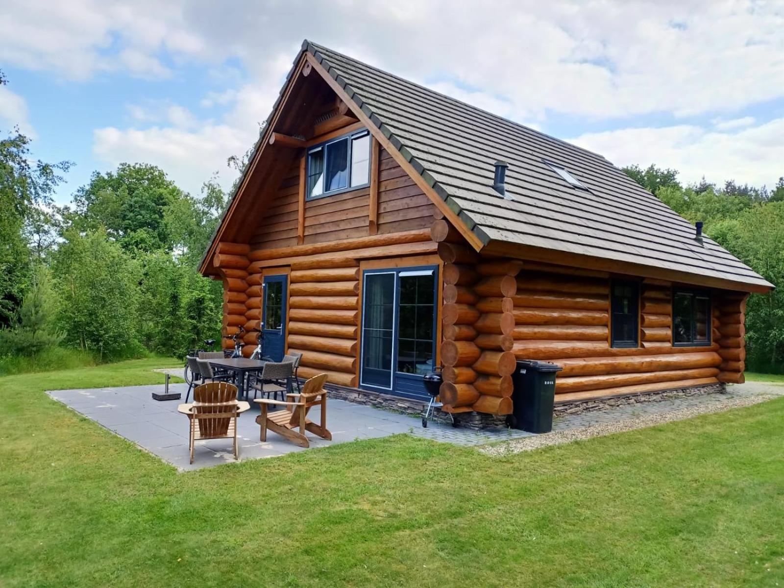 Unieke Houten Villa Met Sauna In Twente - 6P Den Ham Kültér fotó