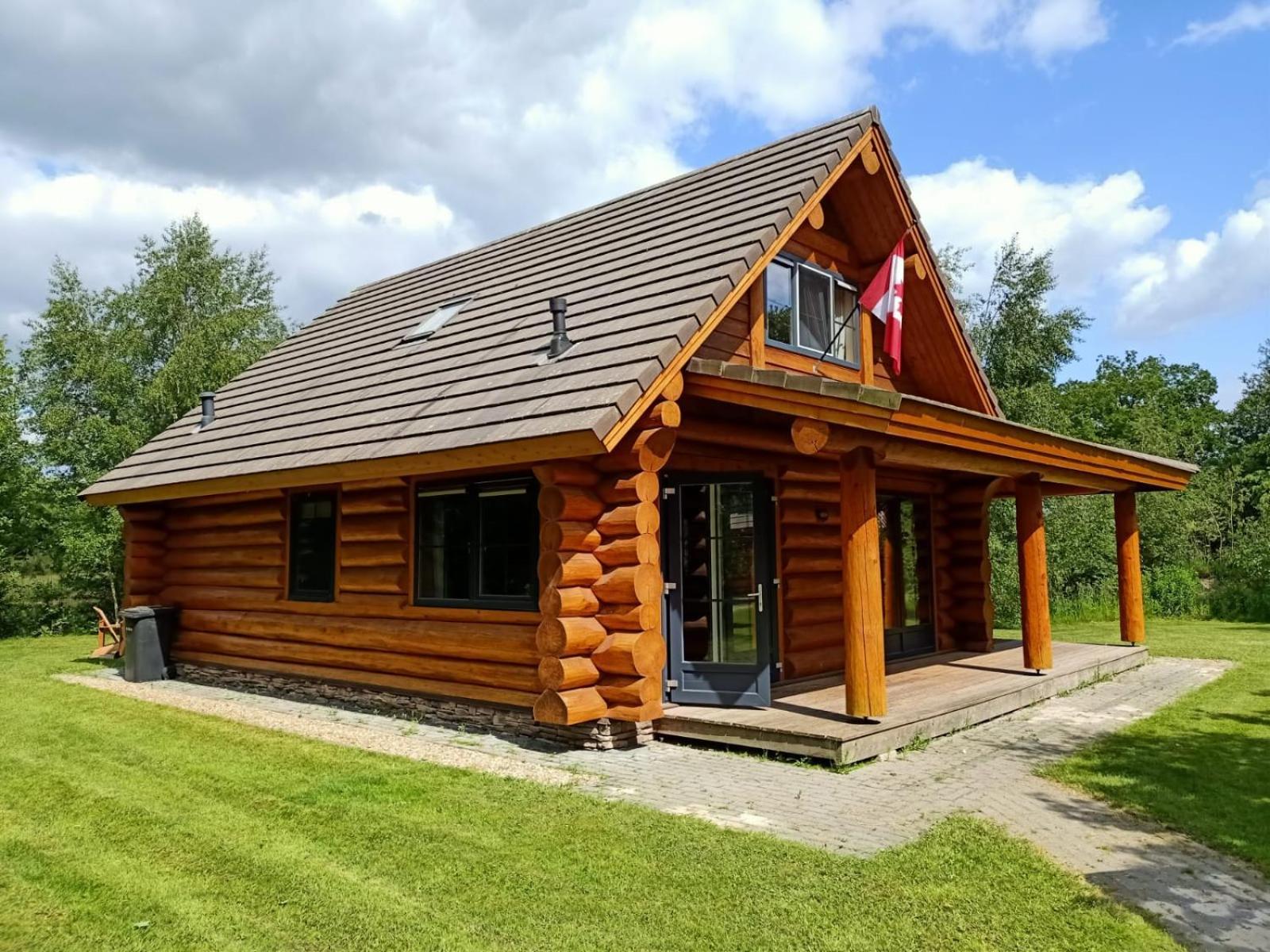Unieke Houten Villa Met Sauna In Twente - 6P Den Ham Kültér fotó