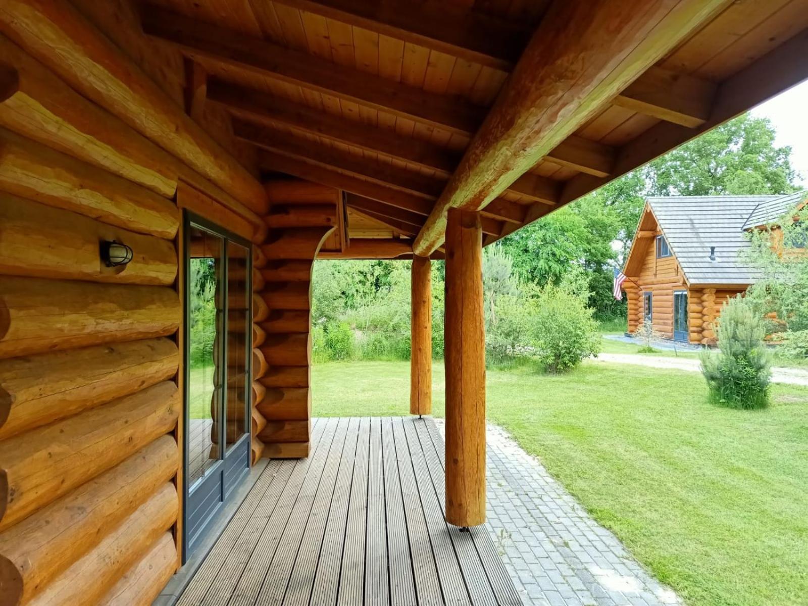 Unieke Houten Villa Met Sauna In Twente - 6P Den Ham Kültér fotó
