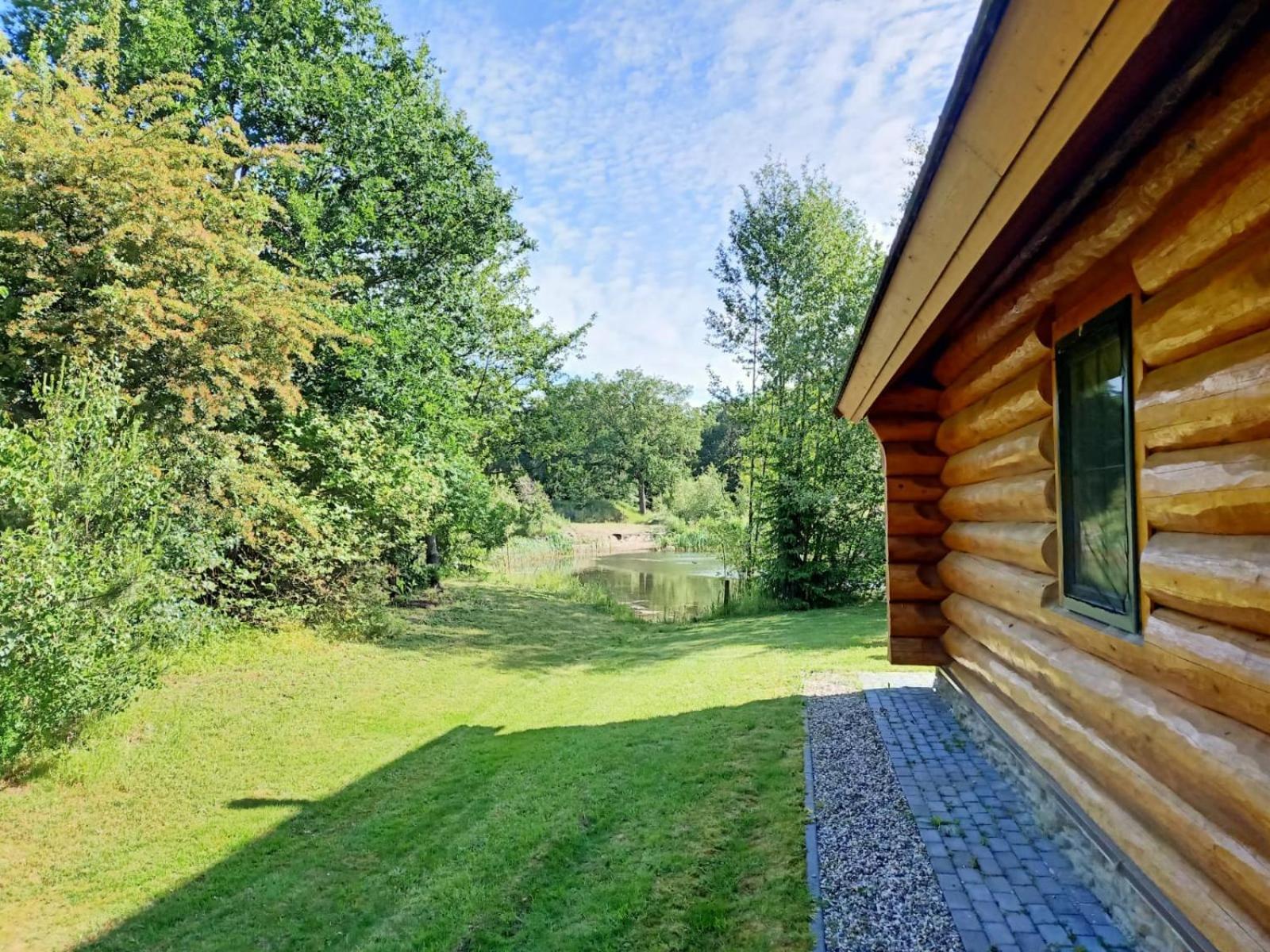 Unieke Houten Villa Met Sauna In Twente - 6P Den Ham Kültér fotó