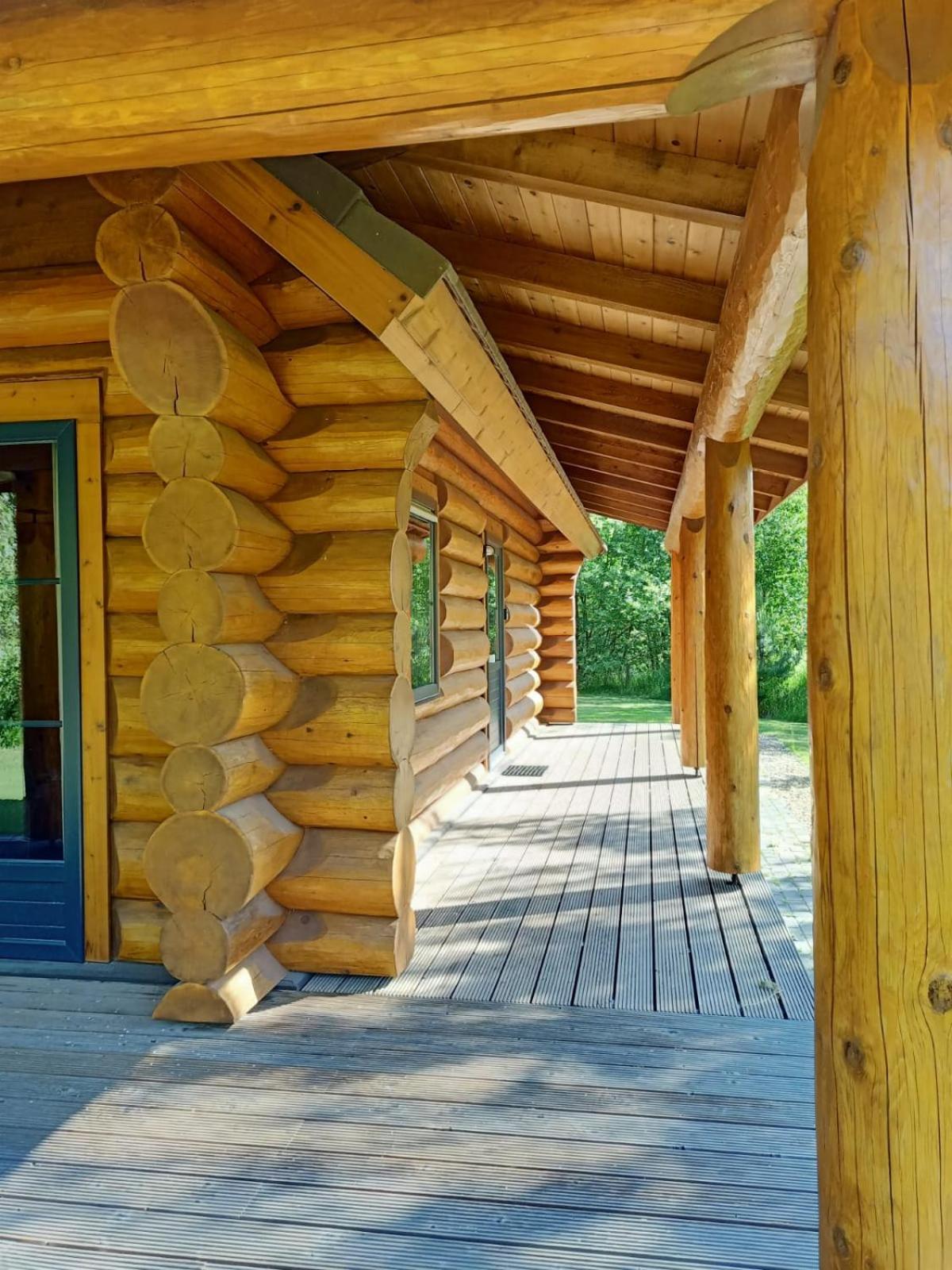 Unieke Houten Villa Met Sauna In Twente - 6P Den Ham Kültér fotó